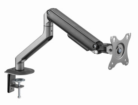 foto de BRAZO AJUSTABLE GEMBIRD PARA MONITOR EN ESCRITORIO GRIS ESPACIAL