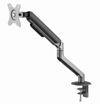 foto de BRAZO AJUSTABLE GEMBIRD PARA MONITOR EN ESCRITORIO GRIS ESPACIAL