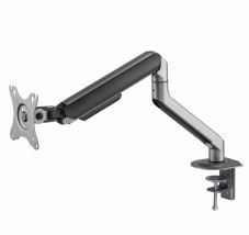 foto de BRAZO AJUSTABLE GEMBIRD PARA MONITOR EN ESCRITORIO GRIS ESPACIAL