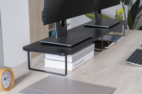 foto de SOPORTE DE MONITOR GEMBIRD PARA DOS MONITORES FORMA RECTANGULAR