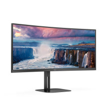 foto de MONITOR AOC 34 CU34V5C/BK WQHD 100HZ FREES HAS USBC 3SFL