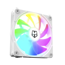 foto de VENTILADOR NOX HUMMER EASYLINK ARGB BLANCO