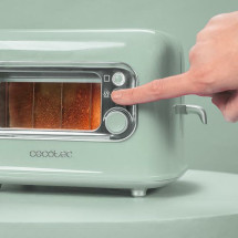 foto de TOSTADORA VERTICAL RETROVISION CECOTEC 08040 VERDE