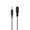 foto de CABLE AUDIO ESTEREO EWENT JACK 3,5mm MACHO A 3,5mm HEMBRA 2m