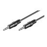 foto de CABLE AUDIO ESTEREO EWENT JACK 3,5mm MACHO A 3,5mm MACHO 2m