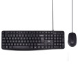 foto de COMBO TECLADO RATON EWENT PORTUGUES ESCRITURA SILENCIOSAUSB NEGRO
