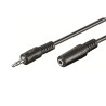 foto de CABLE AUDIO ESTEREO EWENT JACK 3,5mm MACHO A 3,5mm HEMBRA 3m