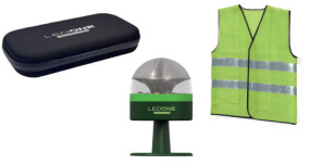foto de KIT CHALECO + FUNDA + LUZ DE EMERGENCIA BALIZA LED ONE