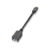 foto de CABLE AISENS USB 3.1 GEN1 5GBPS 3A TIPO USB-C/M-A/H 15CM NEGRO