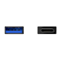 foto de MINI ADAPTADOR AISENS ALUMINIO USB 3.2 GEN1 3A USB-C/M-A/H NEGRO