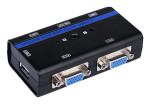 foto de AISENS A111-0064 interruptor KVM Montaje en rack Negro
