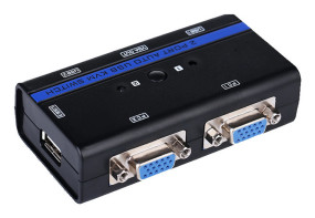 foto de AISENS A111-0064 interruptor KVM Montaje en rack Negro
