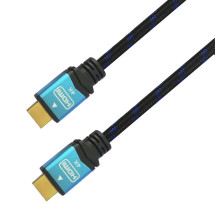 foto de CABLE HDMI AISENS V2.0 PREMIUM 4K60HZ 18GBPS A/M-A/M 5.0M NEGRO AZUL