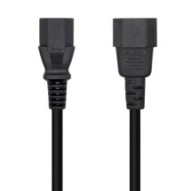 foto de CABLE AISENS ALIMENTACION CPU C13/H-C14/M NEGRO 3mts
