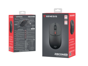 foto de RATON GENESIS GAMING ZIRCON 500 BLACK BLUETOOTH PILAS
