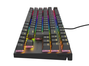 foto de TECLADO GAMING GENESIS THOR 303 USB RETROILUMINADO MECANICO NEGRO