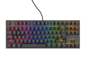 foto de TECLADO GAMING GENESIS THOR 303 USB RETROILUMINADO MECANICO NEGRO