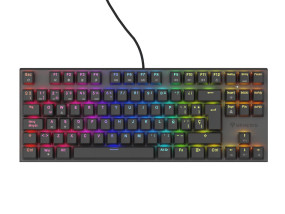 foto de TECLADO GAMING GENESIS THOR 303 USB RETROILUMINADO MECANICO NEGRO