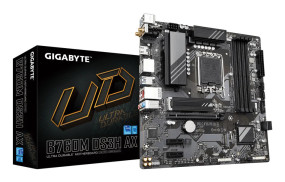 foto de PLACA BASE GIGABYTE B760M DS3H AX G12 1700 MATX 4XDDR5