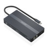 foto de DOCK AISENS 12 EN 1 USB-C A 2xHDMI DP RJ45 4xUSB-A USB-C USB-C PD 20CM