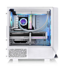 foto de CAJA THERMALTAKE CERES 330 TG ARGB SNOW ATX 2XUSB 3.0 SIN FUENTE BLANCO