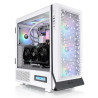 foto de CAJA THERMALTAKE CERES 500 TG ARGB SNOW ATX 2XUSB 3.0 SIN FUENTE BLANCO