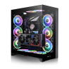 foto de CAJA THERMALTAKE CTE E600 MX BLACK ATX 2XUSB 3.0 SIN FUENTE BLANCO