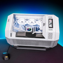 foto de CAJA THERMALTAKE THE TOWER T300 ATX 2XUSB 3.0 SIN FUENTE BLANCO