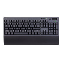 foto de TECLADO THERMALTAKE W1 WIRELESS GAMING CHERRY MX RED NEGRO