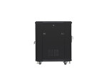 foto de ARMARIO RACK LANBERG 19” 15U 600X800 FLAT PACK NEGRO PUERTA MALLA