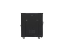foto de ARMARIO RACK LANBERG 19” 15U 600X800 FLAT PACK NEGRO PUERTA MALLA
