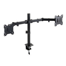 foto de SOPORTE TOOQ MESA GIRA INCLI 2 BRAZOS 17-27 NEGRO