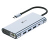 foto de LEOTEC DOCKING STATION 11-1 1USB-C PD100 3USB3.0 1USB-C 1 HDMI 1VGA 1TJSD MCSD