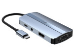 foto de LEOTEC DOCKING STATION 7-1 1USB-C PD100 1USB3.0 1USB-C 1USB2.0 1HDMI