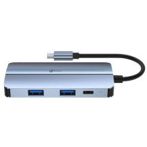 foto de LEOTEC DOCKING STATION 7-1 1USB-C PD100 1USB3.0 1USB-C 1USB2.0 1HDMI