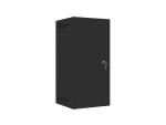 foto de ARMARIO LANBERG MURAL RACK 10 12U/280X310 FLAT PACK NEGRO PUERTA METAL
