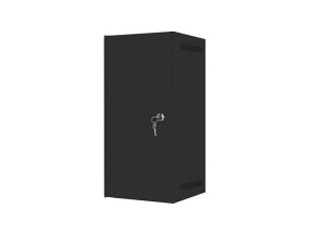 foto de ARMARIO LANBERG MURAL RACK 10 12U/280X310 FLAT PACK NEGRO PUERTA METAL