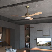 foto de VENTILADOR DE TECHO ENERGYSILENCE AERO 5290 GOLDEN PRO