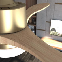 foto de VENTILADOR DE TECHO ENERGYSILENCE AERO 5290 GOLDEN PRO