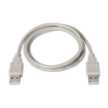 foto de CABLE AISENS USB 2.0 TIPO A/M-A/M BEIGE 1.0M