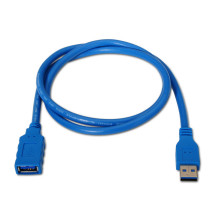foto de CABLE AISENS USB 3.0 TIPO A/M-A/H AZUL 1.0M