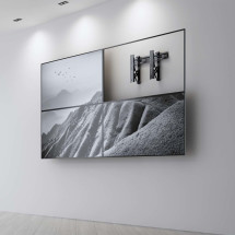 foto de SOPORTE AISENS VIDEOWALL NIVELABLE Y FUNCION POP-OUT 45KG 37-70