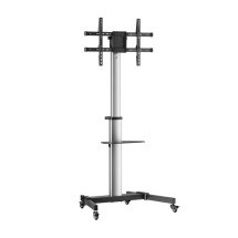foto de SOPORTE SUELO AISENS RUEDAS BANDEJA DVD PANTALLA 50KG 37-86