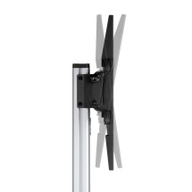 foto de SOPORTE SUELO AISENS RUEDAS BANDEJA DVD PANTALLA 50KG 37-86