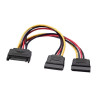foto de CABLE ALIMENTACION AISENS SATA M-2XSATA/H 20CM