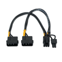 foto de CABLE AISENS TARJETA GRA?FICA 2XMOLEX 4PIN M-PCI-E(MOLEX 6+2PIN) M 20CM