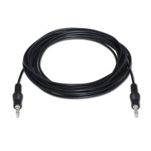 foto de CABLE AUDIO AISENS ESTEREO JACK 3.5 M-JACK 3.5 M NEGRO 10M