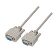 foto de CABLE AISENS SERIE NULL MODEM DB9/H-DB9/H BEIGE 1.8M