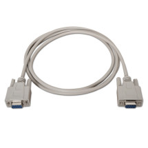 foto de CABLE AISENS SERIE NULL MODEM DB9/H-DB9/H BEIGE 1.8M