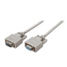 foto de CABLE AISENS SERIE RS232 DB9/M-DB9/H BEIGE 1.8M